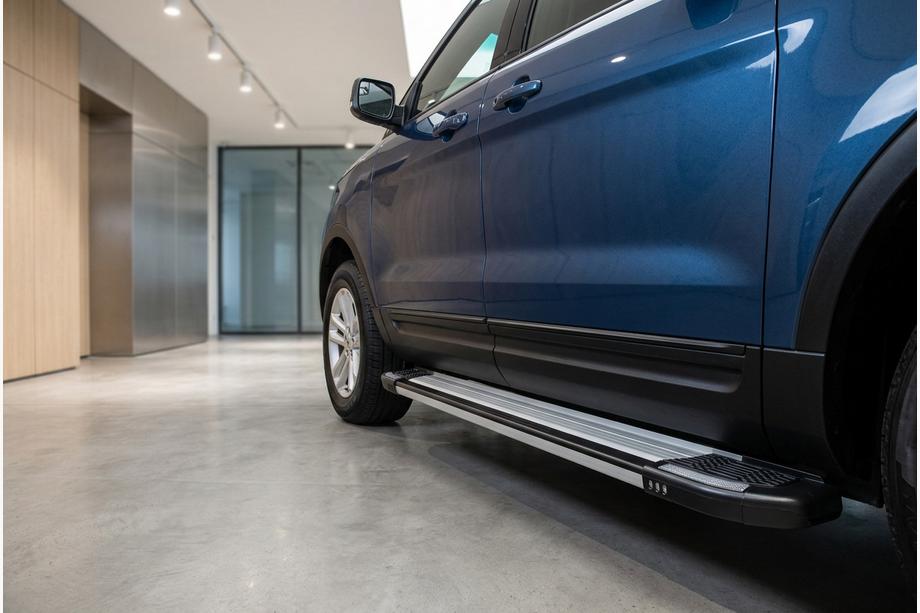 Ford Explorer 2011-2019 Side Steps Rainbow (2 pcs, Aluminum) Image