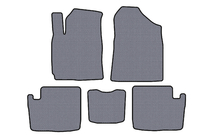 Chery Tiggo 1 2005-2016 Rubber floor mats Carsuit (2005-2009, gray) photo 1