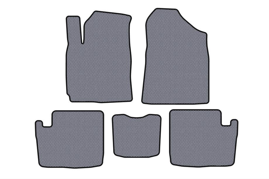 Chery Tiggo 1 2005-2016 Rubber floor mats Carsuit (2005-2009, gray) Image
