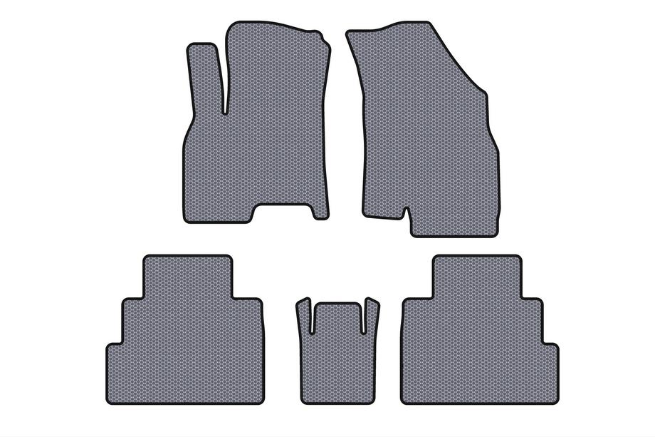 Chery Tiggo 7 2020- Rubber Floor Mats Carsuit (Gray) Image