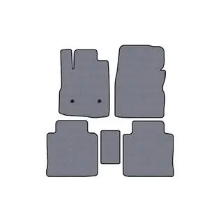 Rubber Floor Mats Carsuit (2009-2015, Gray) photo 1