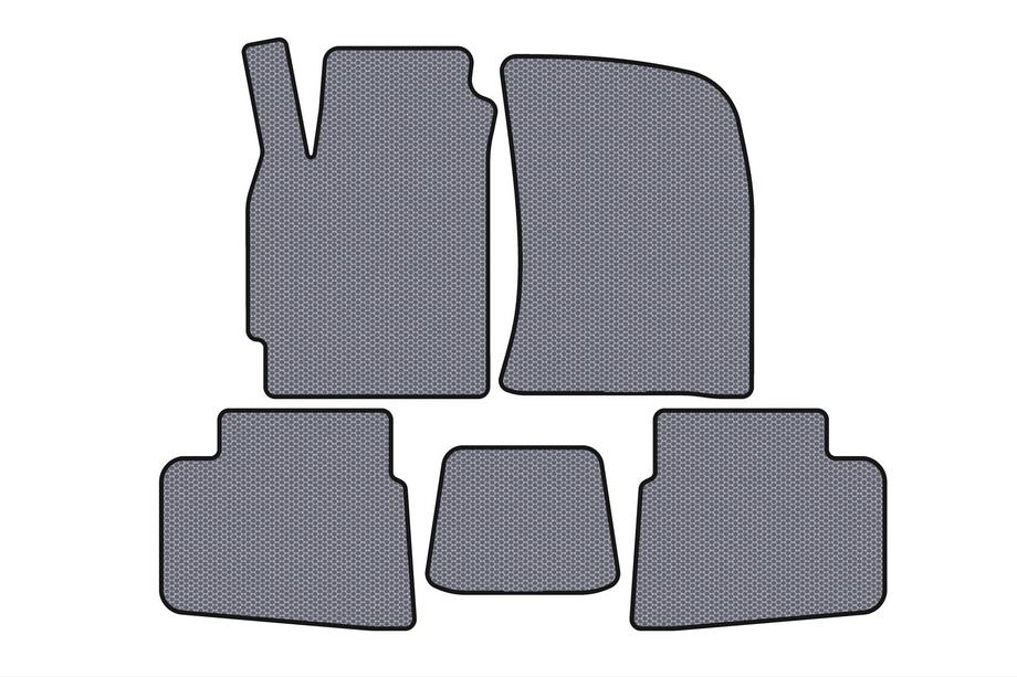 Chevrolet Evanda 2000-2006 Rubber Floor Mats Carsuit (Gray) Image