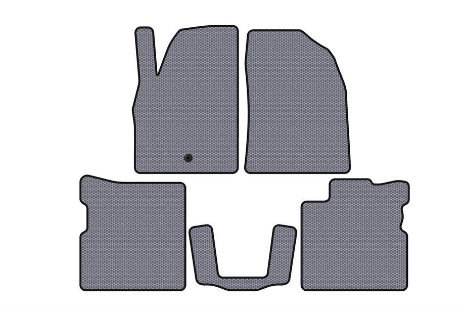 Chevrolet HHR 2005-2011 Rubber Floor Mats Carsuit (Gray) Image