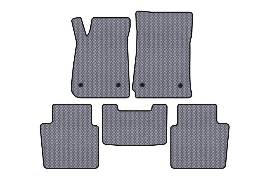 Chevrolet Impala 2013-2020 Rubber Floor Mats Carsuit (SD, Gray) Image