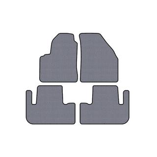 Rubber Floor Mats Carsuit (Gray) Chevrolet Tacuma/Rezzo 2000-2008 photo 1