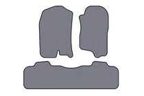Chevrolet Tahoe 2007-2014 Rubber floor mats Carsuit (2 rows, 2007-2014, gray) photo 1