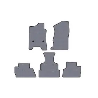 Rubber Floor Mats Carsuit (2014-2020, gray)