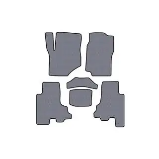 Rubber Floor Mats Carsuit (Gray)