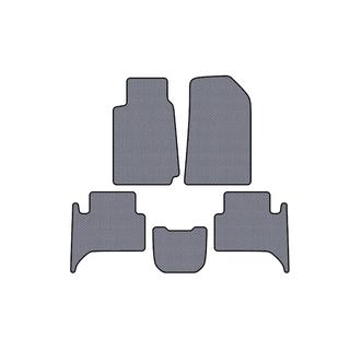 Rubber Floor Mats Carsuit (2 Rows, Grey) Chevrolet Trailblazer 2012-2019 photo 1