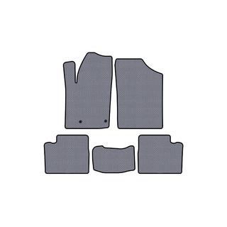 Rubber Floor Mats Carsuit (Gray) Citroen Berlingo 1996-2008 photo 1