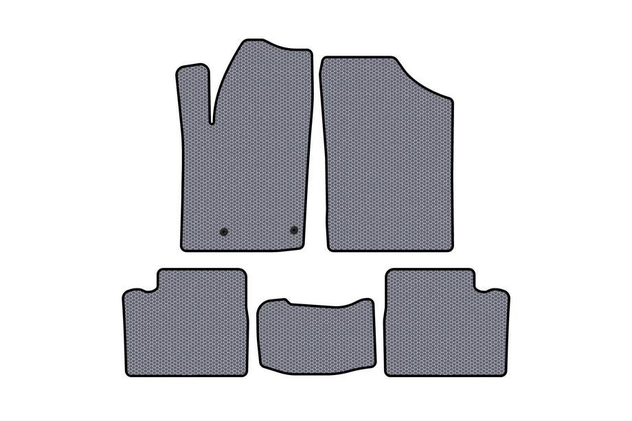 Citroen Berlingo 1996-2008 Rubber Floor Mats Carsuit (Gray) Image