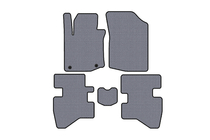 Citroen C-1 2014-2021 Rubber Floor Mats Carsuit (HB, Grey) photo 1