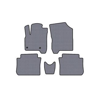 Rubber Floor Mats Carsuit (Gray) Citroen C-3 Picasso 2010-2017 photo 1