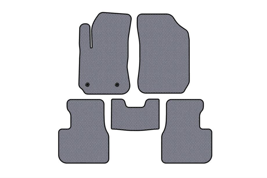 Citroen Cactus 2014-2020 Rubber Floor Mats Carsuit (Gray) Image