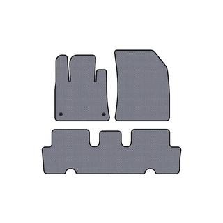 Rubber Floor Mats Carsuit V1 (2 Rows, Grey) Citroen C-4 Picasso 2013–2022 photo 1