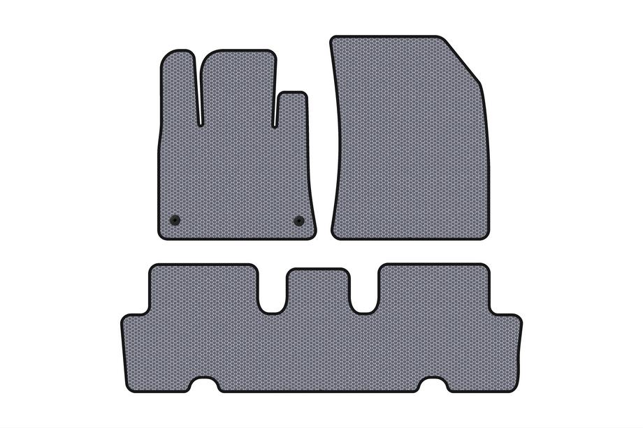 Citroen C-4 Picasso 2013–2022 Rubber Floor Mats Carsuit V1 (2 Rows, Grey) Image