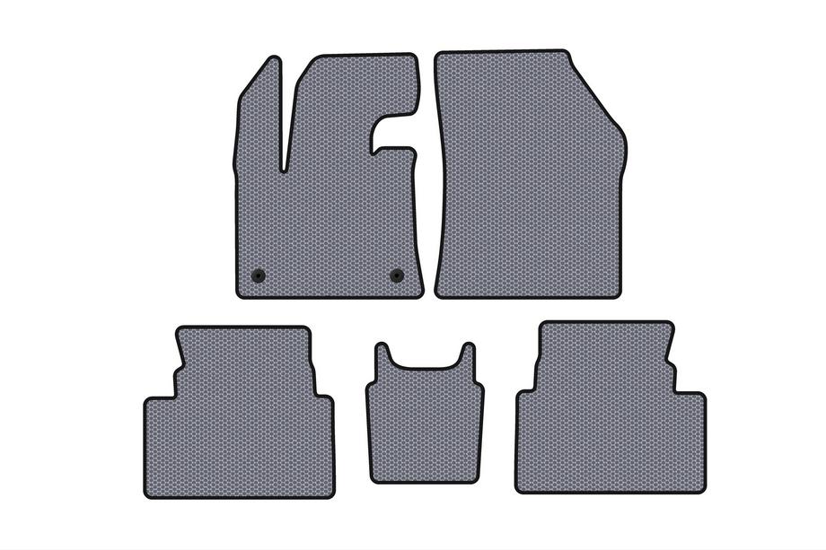 Citroen C5 Aircross 2017-2025 Rubber floor mats Carsuit (floor-mounted accelerator, grey) Image