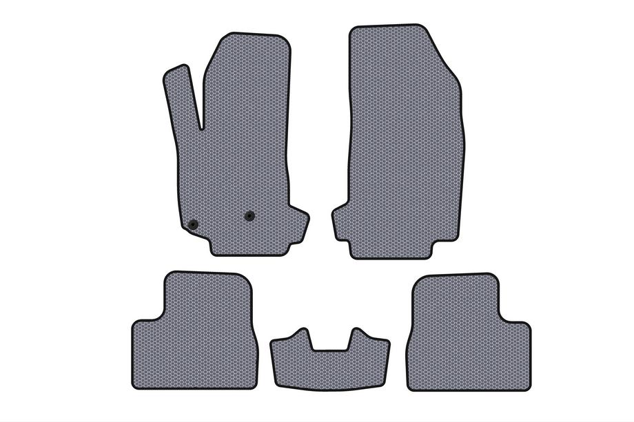 Citroen DS-3 2009-2016 Rubber Floor Mats Carsuit V-2 (Gray) Image