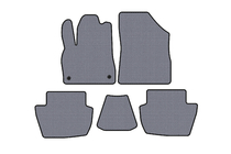 Citroen DS-5 2011-2015 Rubber floor mats Carsuit (HB, Hybrid/AT, gray) photo 1