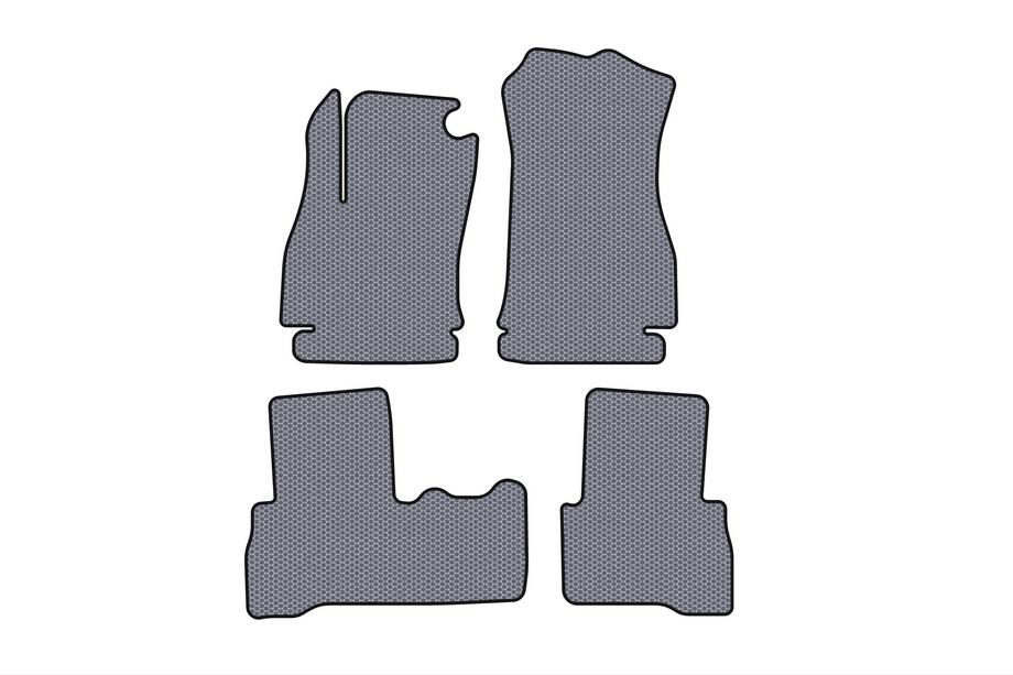 Citroen Nemo 2007-2017 Rubber Floor Mats Carsuit (Gray) Image