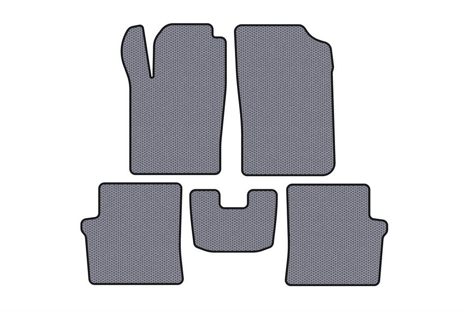Citroen Xsara II 2000-2006 Rubber floor mats Carsuit (HB, 5-door, grey) Image