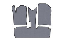 Citroen Xsara Picasso 1999-2012 Rubber Floor Mats Carsuit (Pre-Facelift, Gray) photo 1