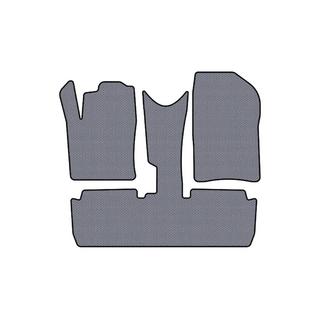 Rubber Floor Mats Carsuit (Pre-Facelift, Gray) Citroen Xsara Picasso 1999-2012 photo 1