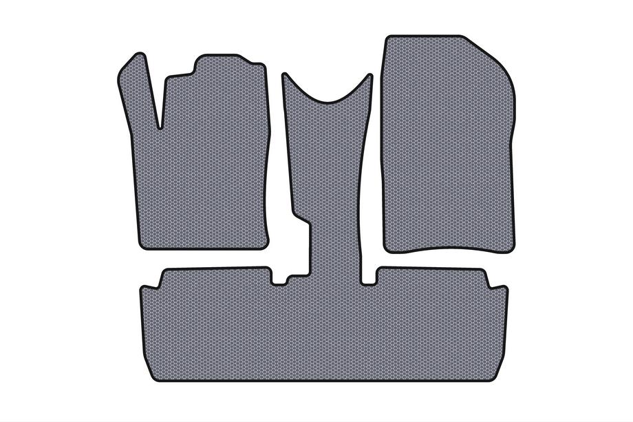 Citroen Xsara Picasso 1999-2012 Rubber Floor Mats Carsuit (Pre-Facelift, Gray) Image