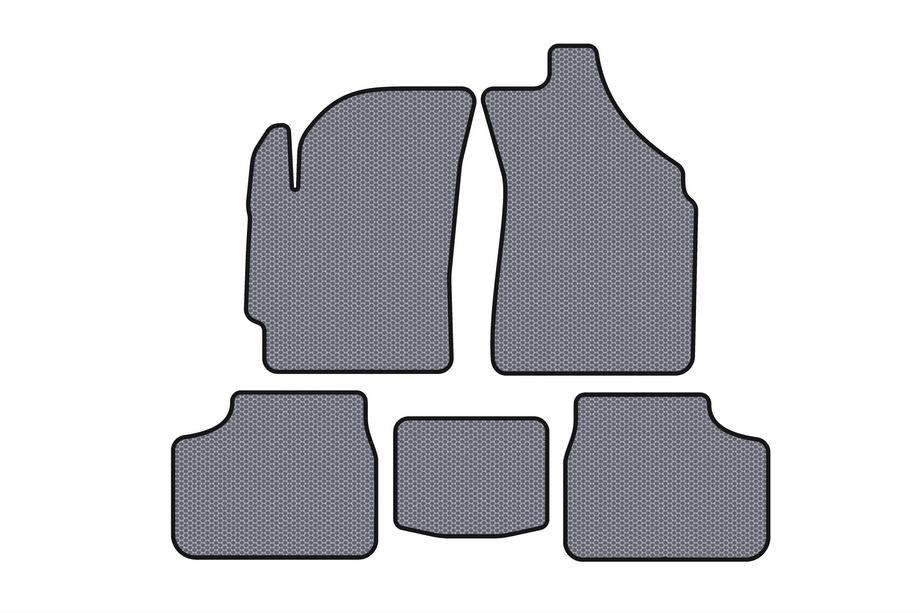 Daewoo Matiz 2009-2015 Rubber Floor Mats Carsuit (Gray) Image