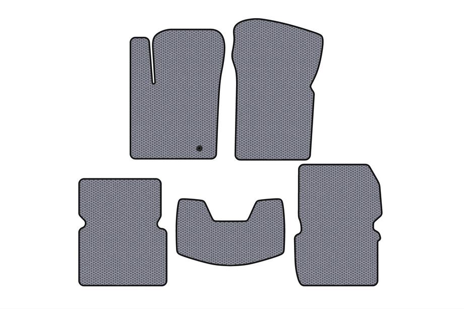 Dodge Avenger 2007-2014 Rubber Floor Mats Carsuit (Gray) Photo 1
