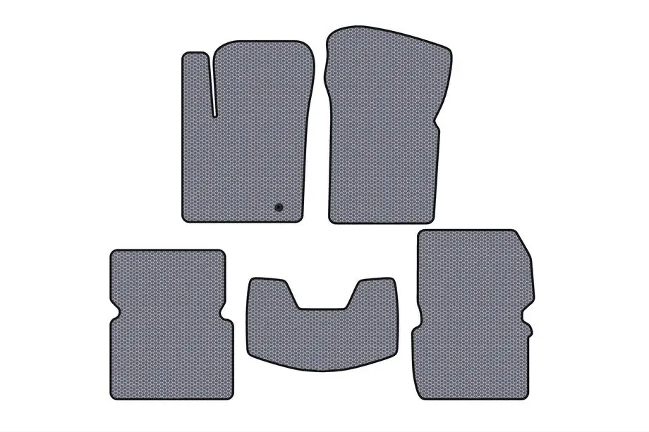 Dodge Avenger 2007-2014 Rubber Floor Mats Carsuit (Gray) Image