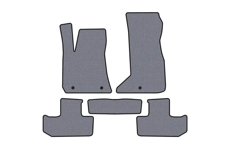 Dodge Challenger 2008-2023 Rubber Floor Mats Carsuit (Coupe, Grey) Image