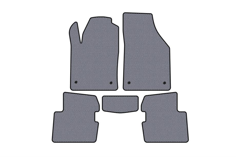 Dodge Dart 2012-2017 Rubber Floor Mats Carsuit (SD, Gray) Photo 1