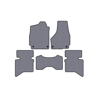 Rubber floor mats Carsuit (2009+, 5-seater/Double cab, gray) Dodge RAM (DS/DJ/D2) 2009–2024 photo 1