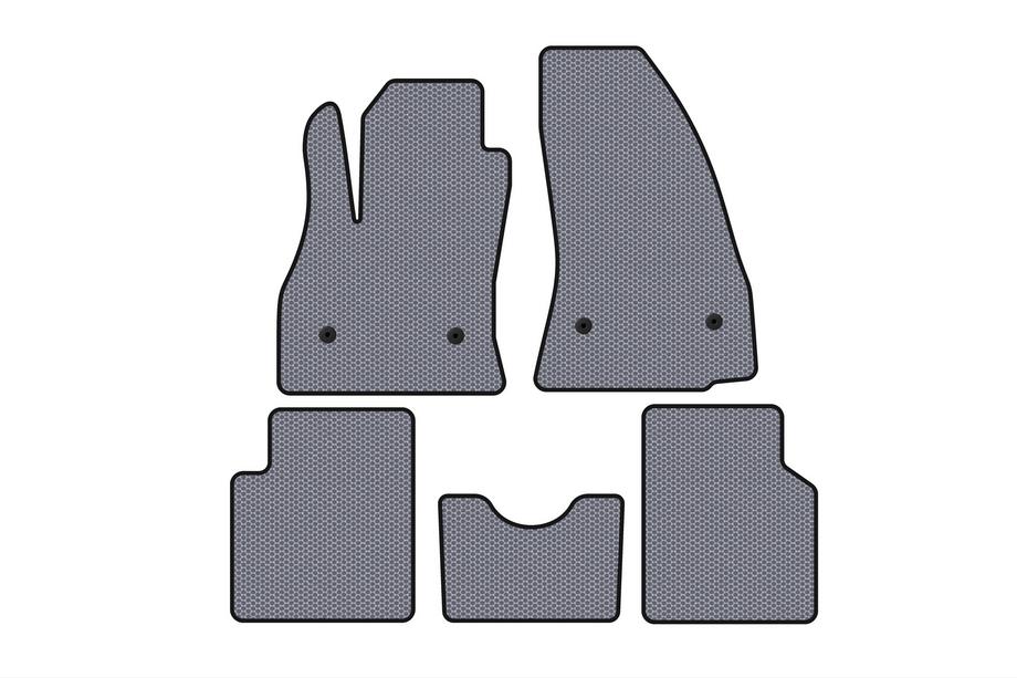 Fiat 500/500L 2013-2022 Rubber floor mats Carsuit (for 500L, grey) Image
