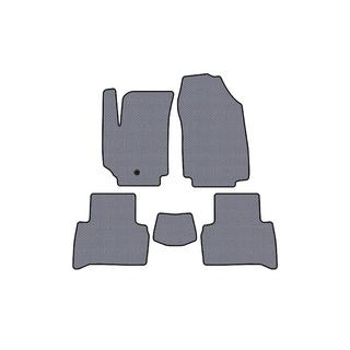 Rubber floor mats Carsuit (2007-2010, SW, gray) Fiat Croma 2005-2010 photo 1