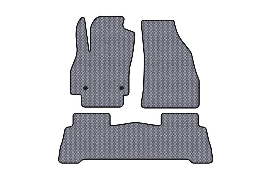 Fiat Fiorino/Qubo 2008-2024 Rubber Floor Mats Carsuit (For Fiorino, Gray) Image