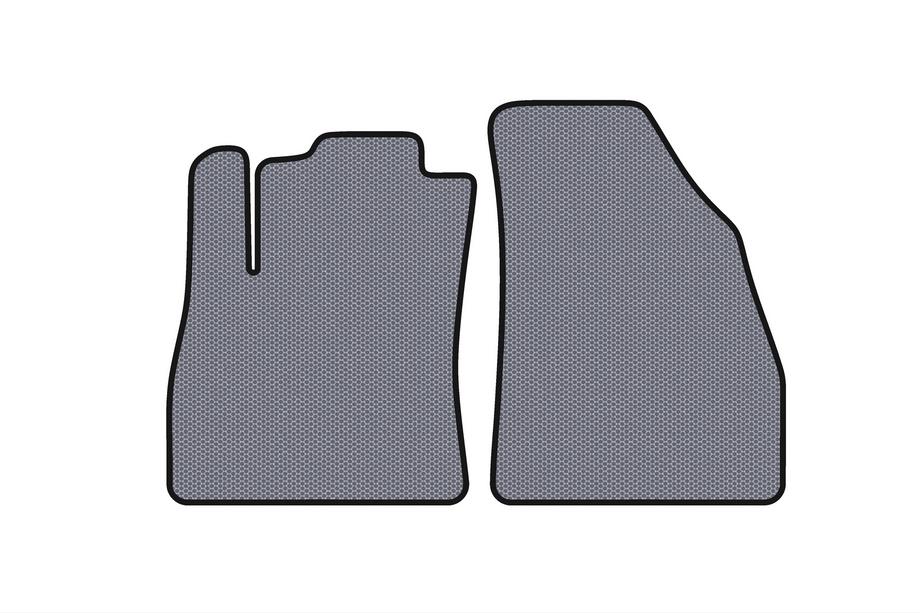 Fiat Fiorino/Qubo 2008-2024 Front Rubber Floor Mats Carsuit (Gray) Image