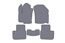 Fiat Sedici 2006-2014 Rubber Floor Mats Carsuit (HB, Grey) photo 1