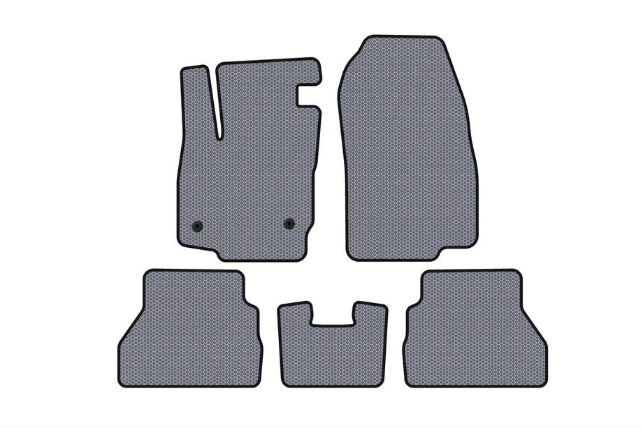 Ford B-Max 2012-2017 Rubber Floor Mats Carsuit (Gray) Image