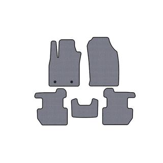 Rubber Floor Mats Carsuit (2018-2022, Gray) Ford Ecosport 2013-2022 photo 1