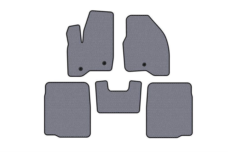 Ford Explorer 2011-2019 Rubber floor mats Carsuit (2 rows, 2011-2015, gray) Image