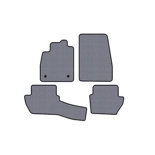 Rubber Floor Mats Carsuit (Gray) Ford Fiesta 2017- photo 1