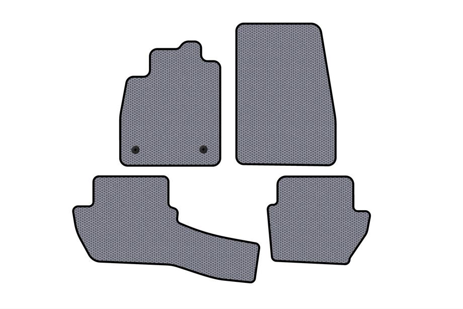 Ford Fiesta 2017- Rubber Floor Mats Carsuit (Gray) Photo 1
