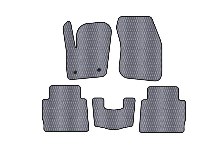 Ford Fusion 2012-2020 Rubber Floor Mats Carsuit (SD, Gray) Image