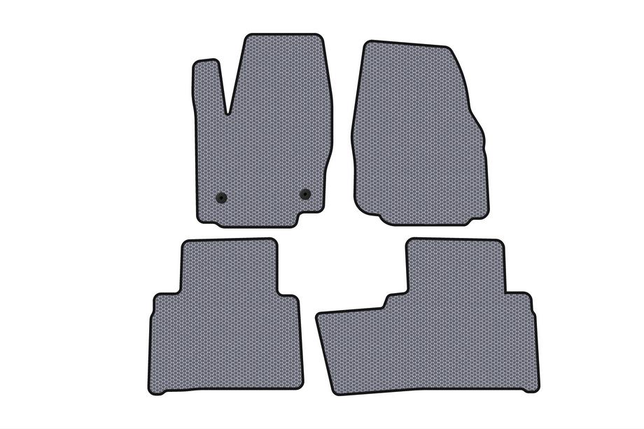 Ford Galaxy 2007-2015 Rubber Floor Mats Carsuit (2 Rows, Grey) Image