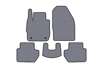 Ford Ka 2016- Rubber Floor Mats Carsuit (SD, Gray) photo 1