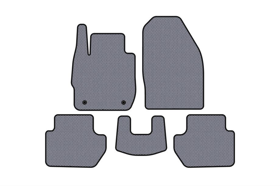 Ford Ka 2016- Rubber Floor Mats Carsuit (SD, Gray) Image