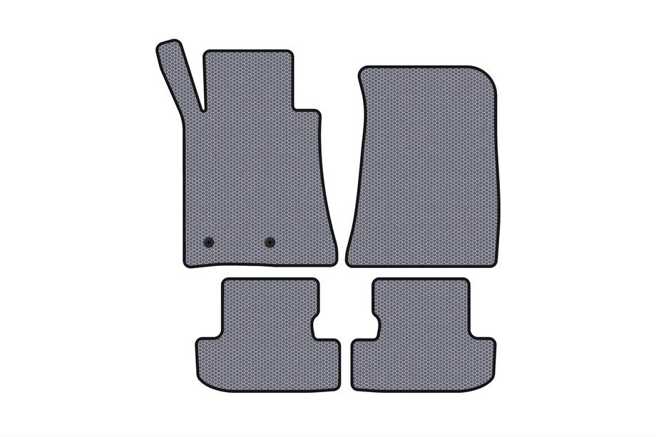 Ford Mustang 2015-2023 Rubber Floor Mats Carsuit (Coupe, Grey) Photo 1