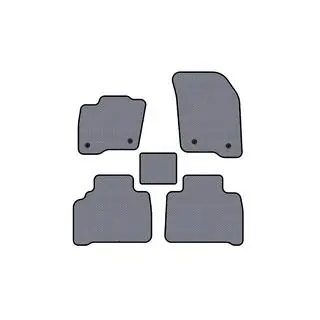 Rubber Floor Mats Carsuit (Gray)